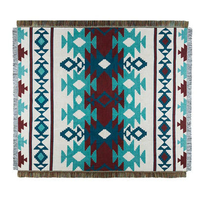 DecorBites™ Bohemian Knit Throw Blanket