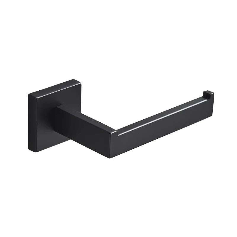 DecorBites™ Gold Square Paper Holder Bathroom Accessory