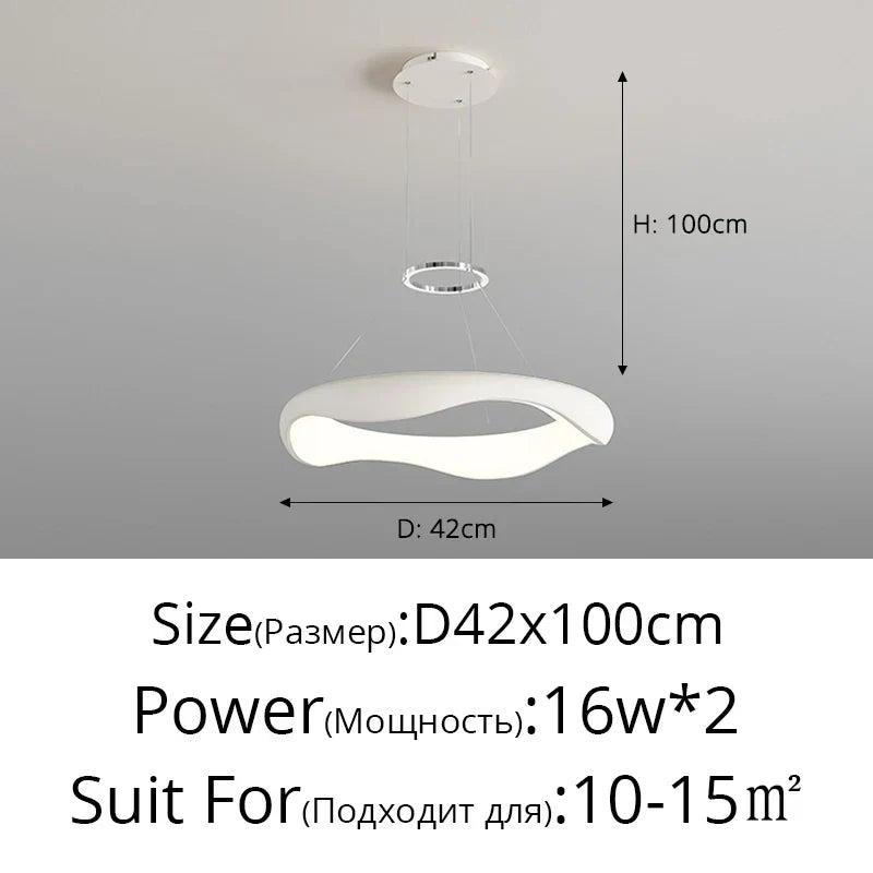 DecorBites™ Black Chrome Pendant Lamp for Dining Room Kitchen Indoor Lighting