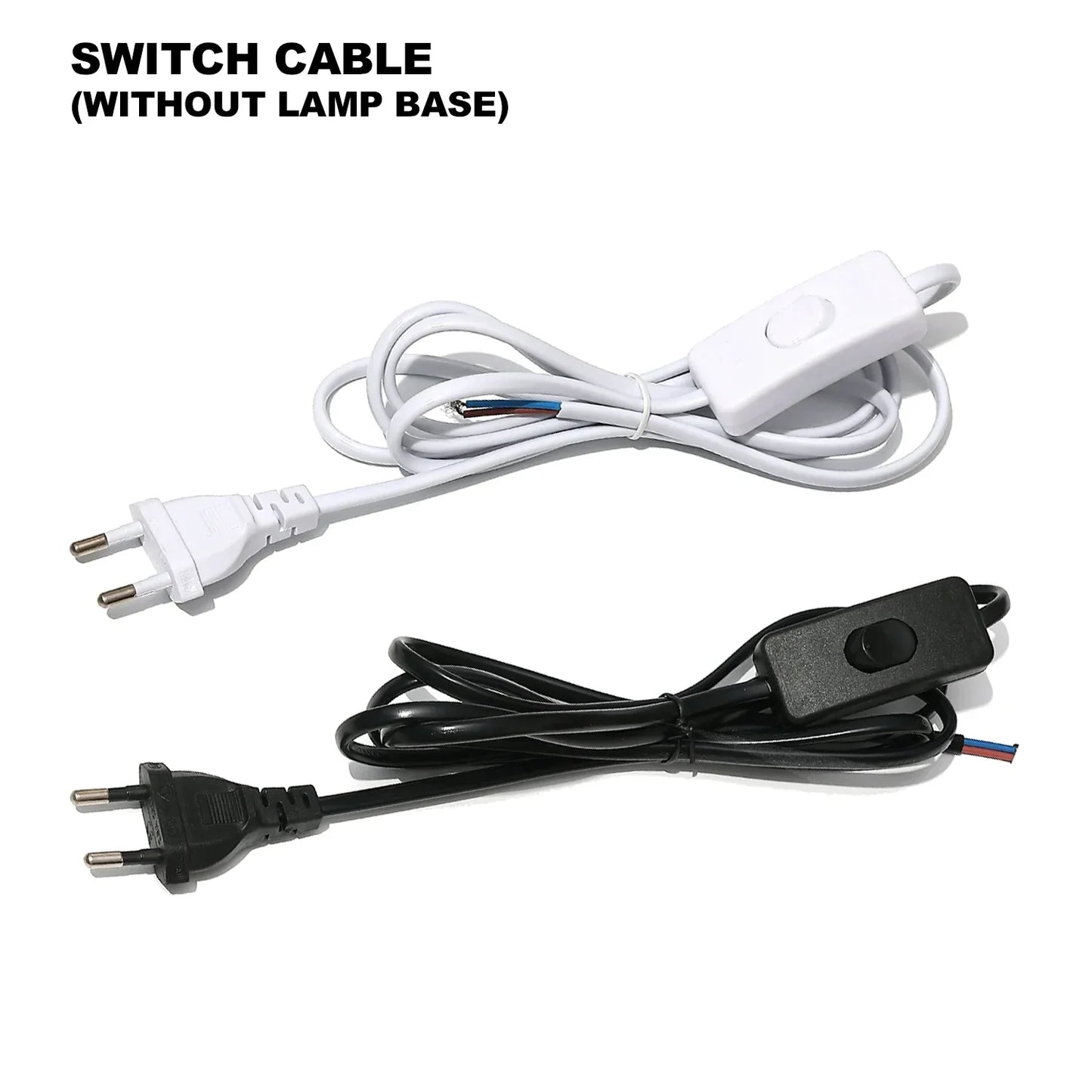 DecorBites™ Decorative Lamp Cord with Dimmer Switch and E14 E27 Socket