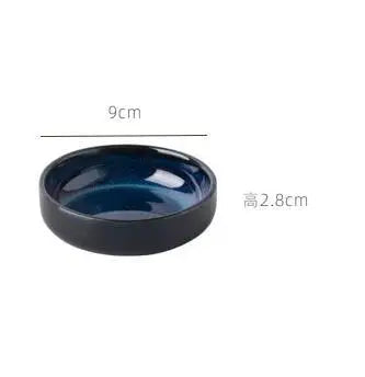 Blue Ceramic Tableware Set