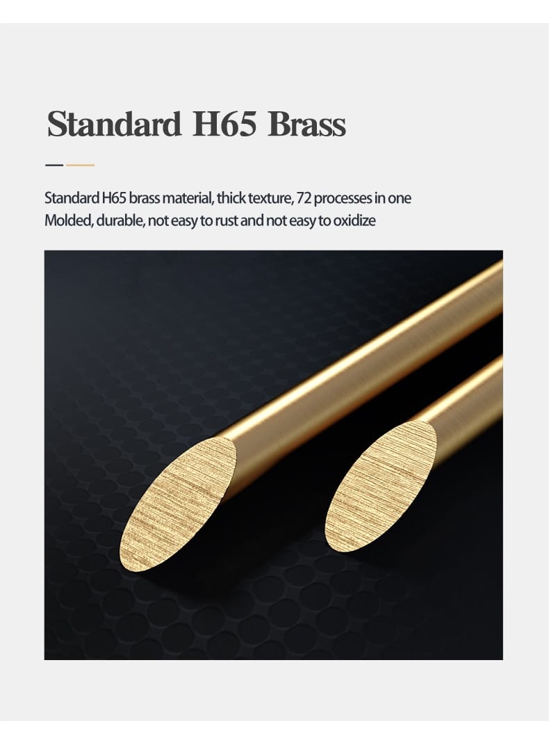 postmodern luxury led wall lamp featuring standard h65 brass rods with a polished golden finish and textured oval-ended surfaces for nordic postmodern luxury bedroom lighting