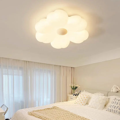 DecorBites™ Cloud LED Ceiling Light in Minimalist White Iron Design for Home Decor