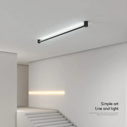 DecorBites™ Black Bar Linear Wall Light for Living and Dining Room Lighting