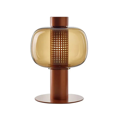 DecorBites™ Glass Table Lamp Modern Design for Living Room and Bedroom