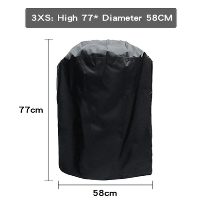 غطاء شواية DecorBites™ BBQ: واقي خارجي مقاوم للماء لشوايات الغاز والفحم الكهربائية