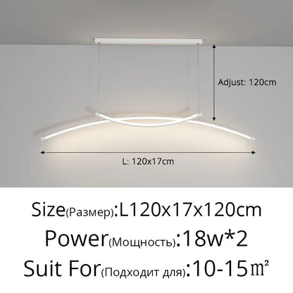 DecorBites™ LED Ceiling Lights White Black Infinite Dimming Home Lighting Fixtures