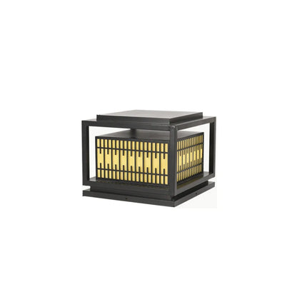 DecorBites™ LED Garden Light: Modern Galvanized Street Lamp for Outdoor Landscapes