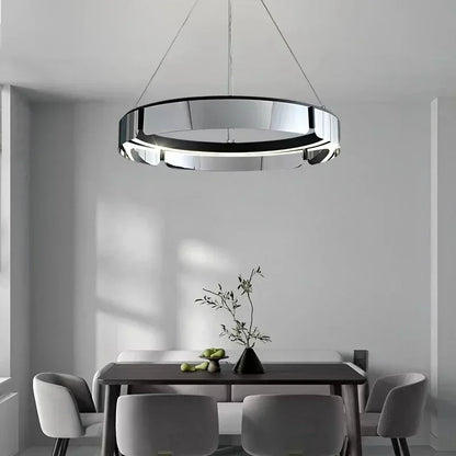 DecorBites™ LED Chandelier: Modern Minimalist Pendant Light for Living, Dining, Kitchen, Bedroom
