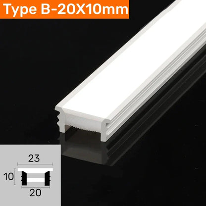 DecorBites™ أنبوب سيليكون أسود LED ضوء نيون لشرائط الإضاءة الخارجية المرنة