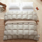 Decobites Luxe Cotton Cover White Goose Down Comforter, 5 Star Hotel Bedspread