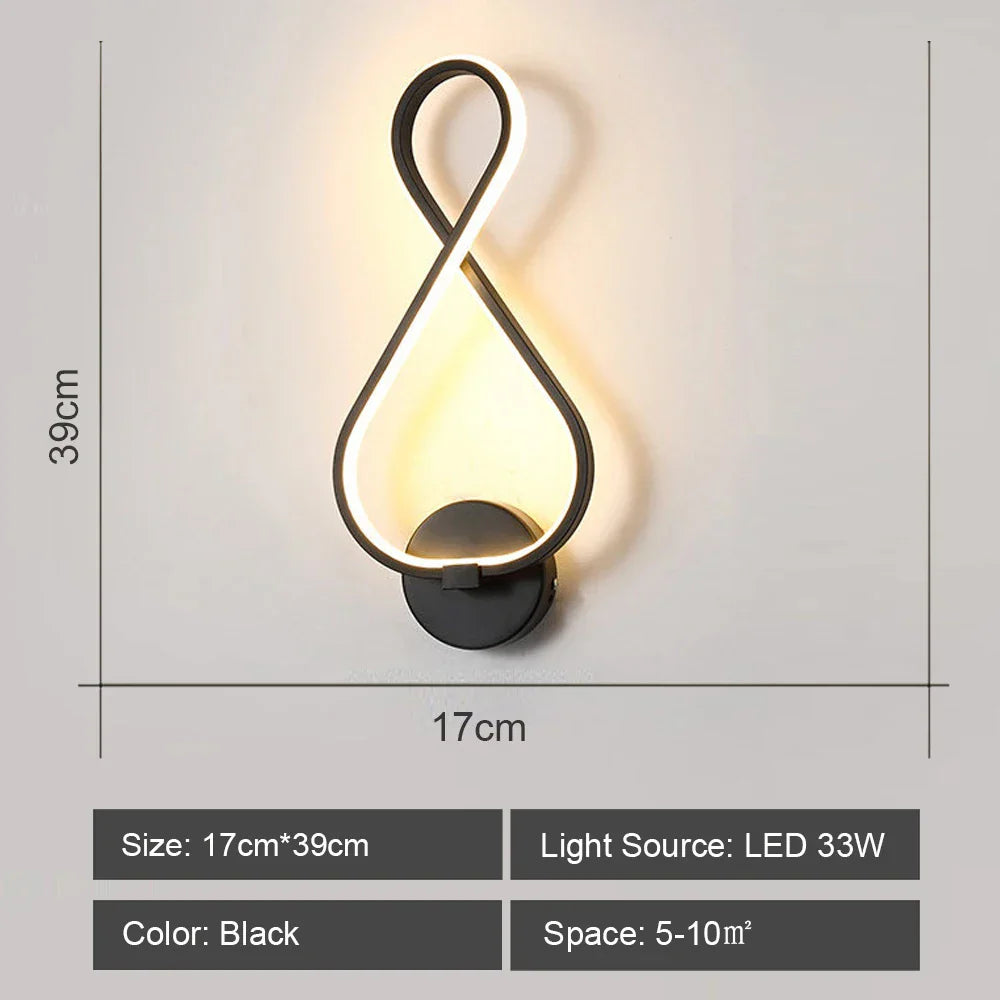 Acrylic Modern Wall Light