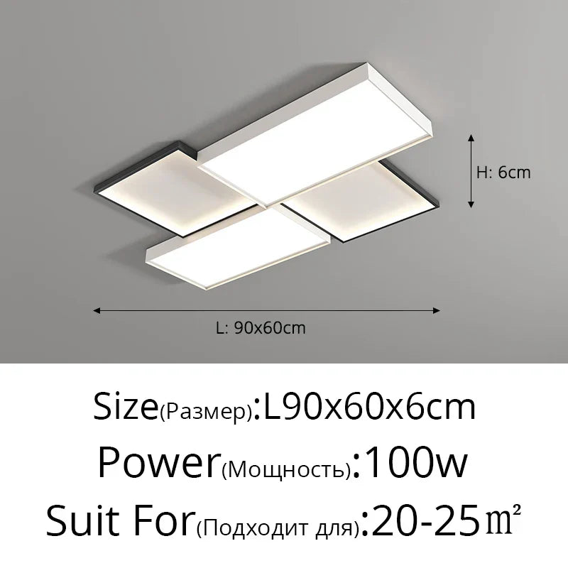 DecorBites™ Elegant Chandelier Lights for Home Decor, White & Black Fixtures for Dining Room, Bedroom & Kitchen