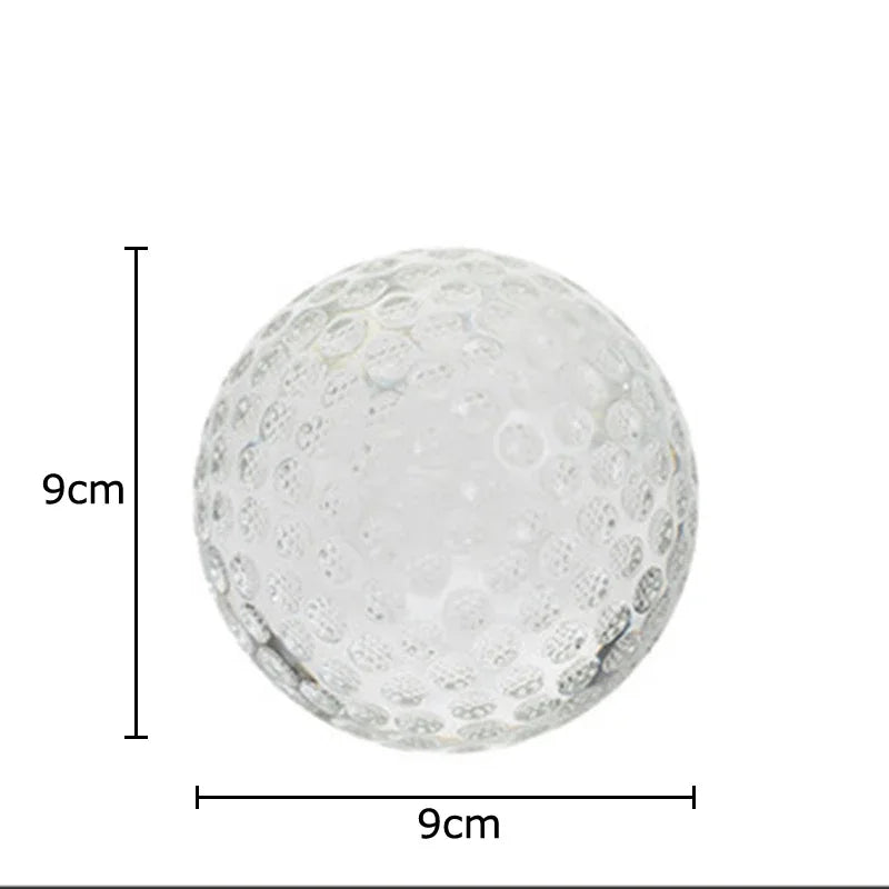 DecorBites™ Golf Crystal Ball Desk Decoration - Minimalism Aesthetic Room Decor