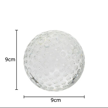 DecorBites™ Golf Crystal Ball Desk Decoration - Minimalism Aesthetic Room Decor