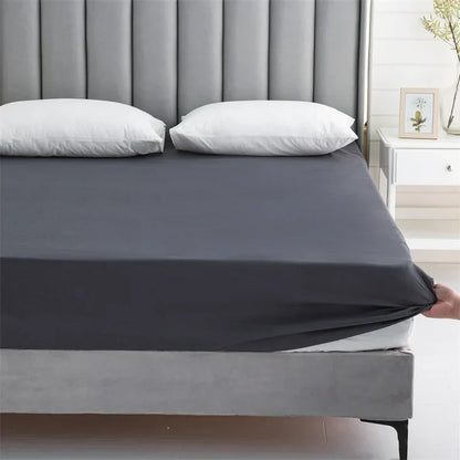 Decobites Luxe Sanding Fitted Sheet: High-Quality King Queen Bed Linen