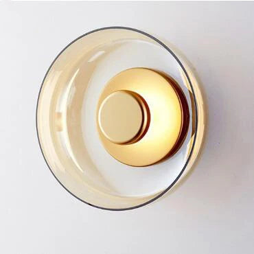 DecorBites™ Glass Bowl LED Wall Sconce for Modern Nordic Indoor Decor