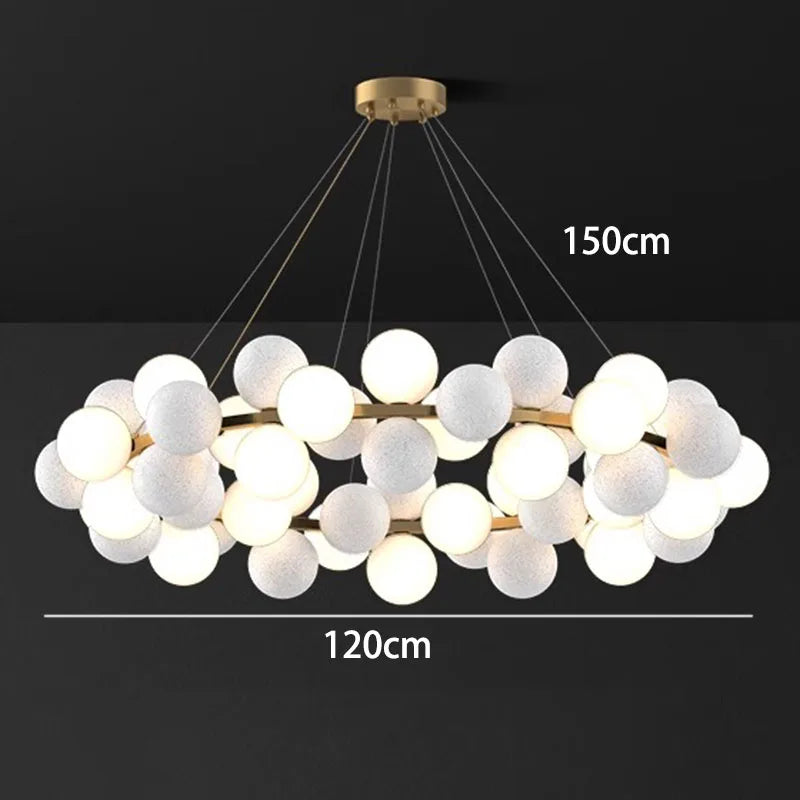 Lámparas de araña colgantes LED Decorbites™ para la decoración moderna del hogar, iluminación interior para sala de estar y comedor