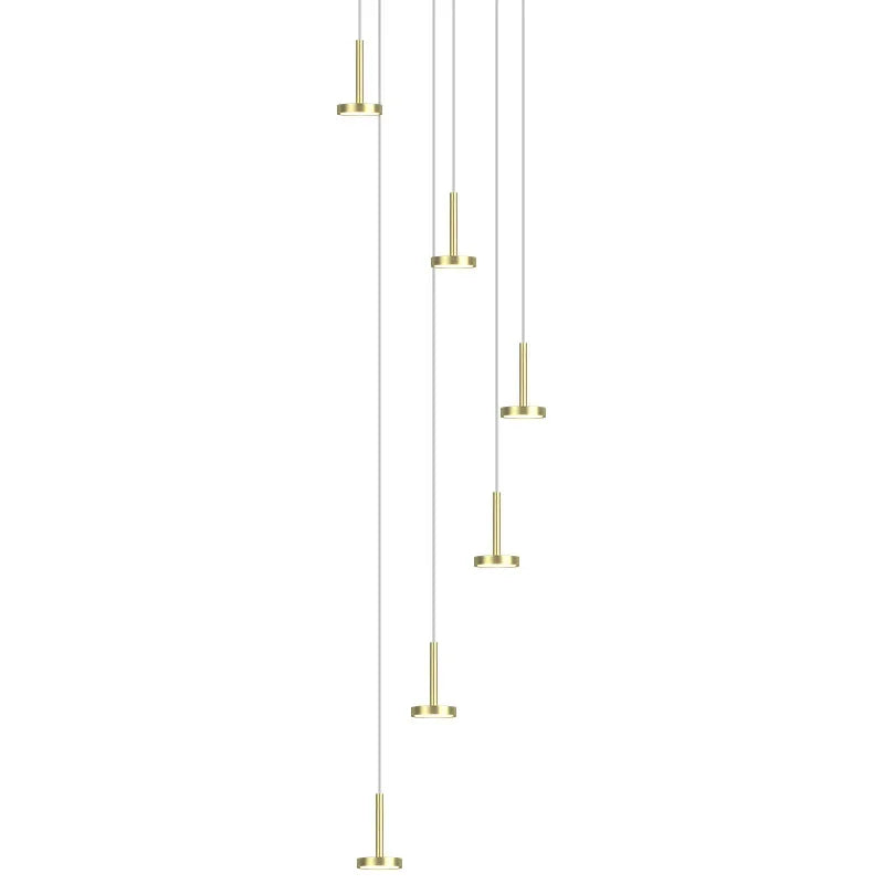 ثريا السقف البسيطة من DecorBites™ 2024 بتصميم نورديك - ديكور إضاءة عصري لغرفة المعيشة