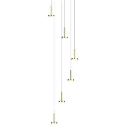 ثريا السقف البسيطة من DecorBites™ 2024 بتصميم نورديك - ديكور إضاءة عصري لغرفة المعيشة