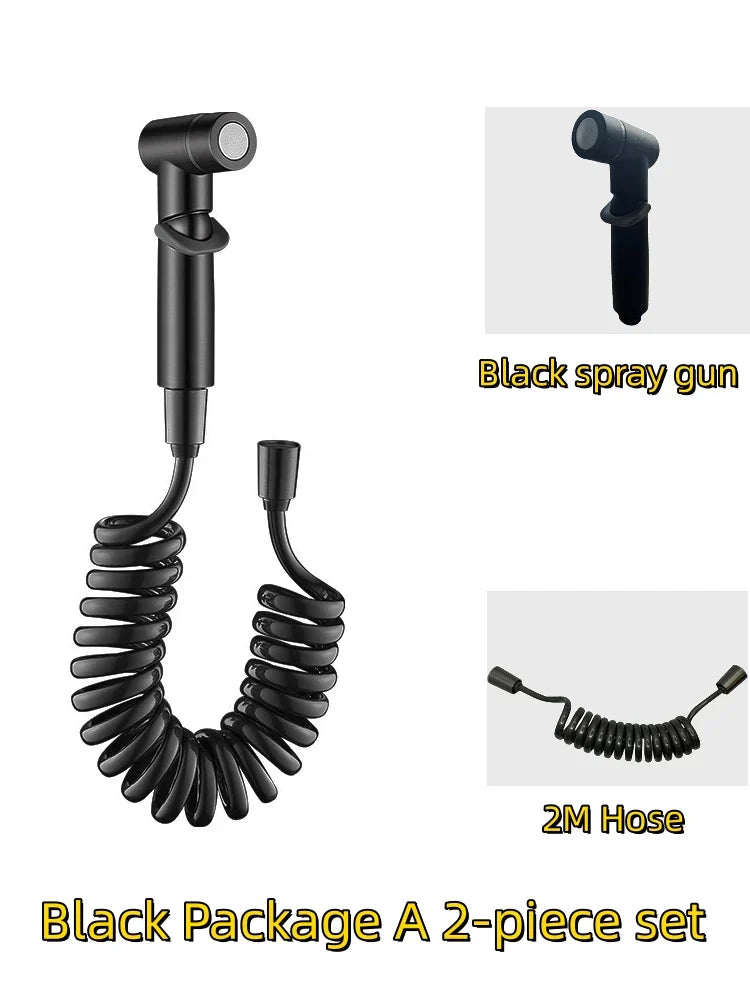 DecorBites™ High Pressure Handheld Bidet Sprayer Set for Bathroom Hygiene and Cleaning