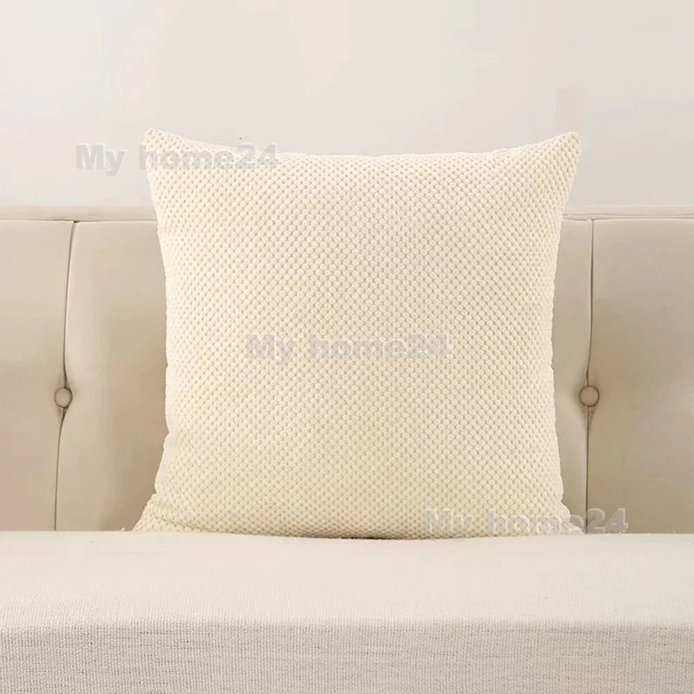 Decorbites™ Kordflanell Maiskernen Kissenbezug in Einheitsfarbe für die Dekoration des Wohnzimmer-Sofas zu Hause
