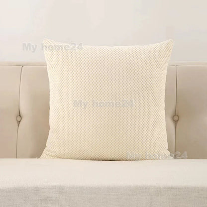 Decorbites™ Kordflanell Maiskernen Kissenbezug in Einheitsfarbe für die Dekoration des Wohnzimmer-Sofas zu Hause