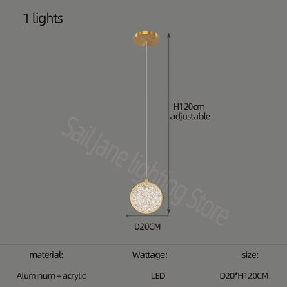 DecorBites™ Double Story LED Ring Chandelier - Modern Nordic Style Living Room Lighting