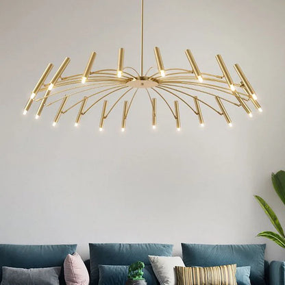 DecorBites™ LED Chandelier: Modern Nordic Design for Living Room, Bedroom, Office, Study - Home Décor Lighting