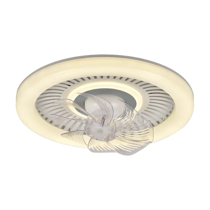 DecorBites™ 360 Rotating Air Supply LED Ceiling Fan with Quiet DC Motor.