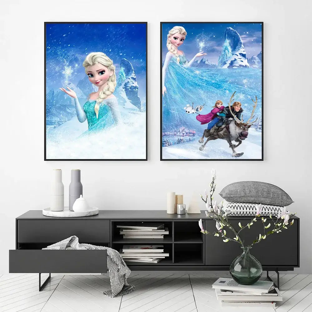 DecorBites™ Disney Frozen Anna & Elsa Canvas Art