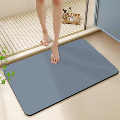 DecorBites™ Diatom Ooze Bath Rug: Super Absorbent Non-slip Mat for Bathroom & Toilets
