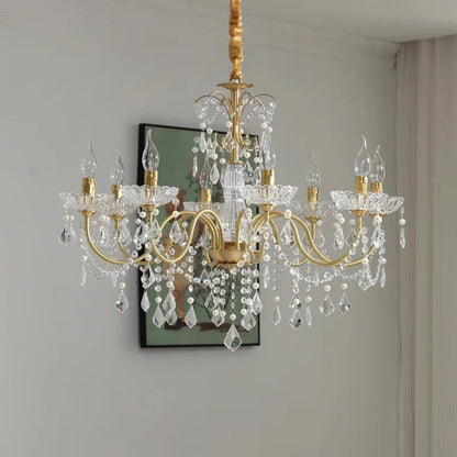 DecorBites™ Crystal Chandeliers Light for Living Room and Dining Room