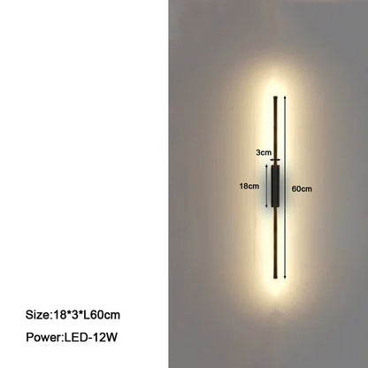 Aplique de pared LED lineal DecorBites™ para iluminación de fondo de sofá