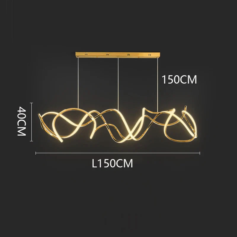 DecorBites™ LED Pendant Chandeliers for Dining and Living Room Decor