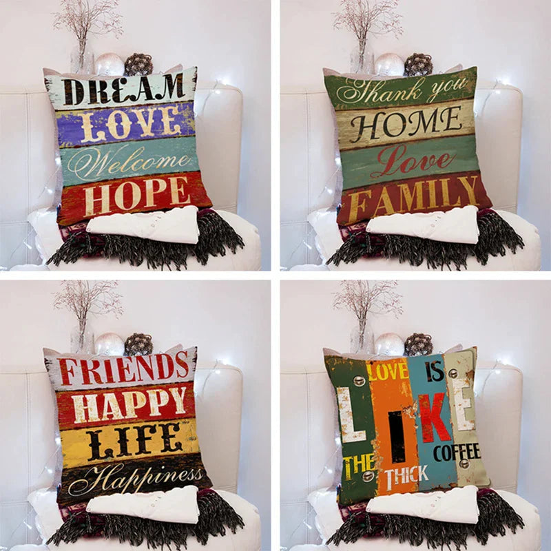 وسادة DecorBites™‎ بلون الخوخ مقاس 45×45 سم لغرفة المعيشة والأريكة والسرير والكرسي والمكتب