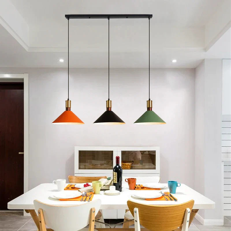 DecorBites™ Industrial Loft Pendant Lamps Iron Chandeliers for Home, Restaurant & Living Room