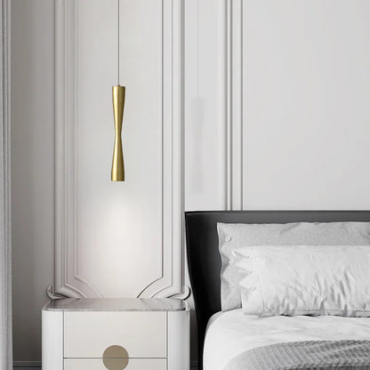 Lámpara colgante LED DecorBites™ color cobre, negro y dorado con cable ajustable - 3 opciones de iluminación intercambiables