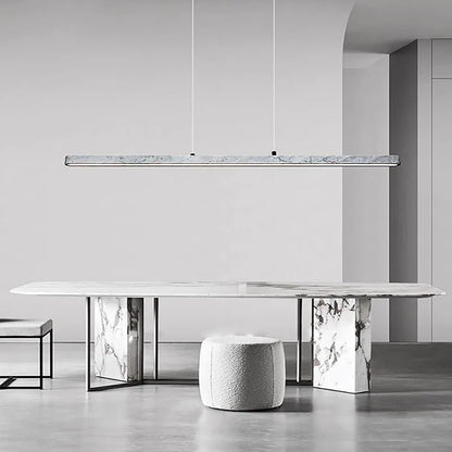 DecorBites™ LED Natural Marble Hanging Chandelier for Dinning Room