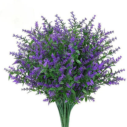 DecorBites™ Lavender Grass Plastic Flowers for Home Décor & DIY Photography