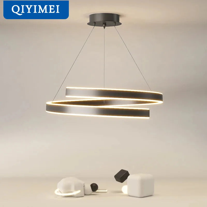 DecorBites™ LED Chandelier Lights for Living Dining Room, Bedroom, Kitchen, Hall - Modern Indoor Lighting Fixture