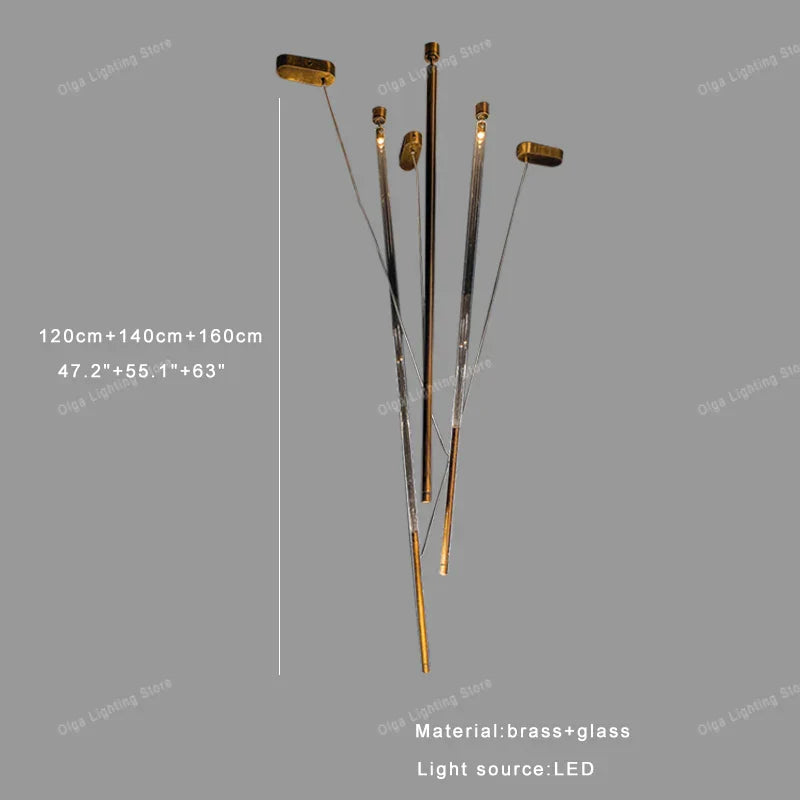 DecorBites™ Industrial Nordic LED Pendant Light for Dining Room Decor