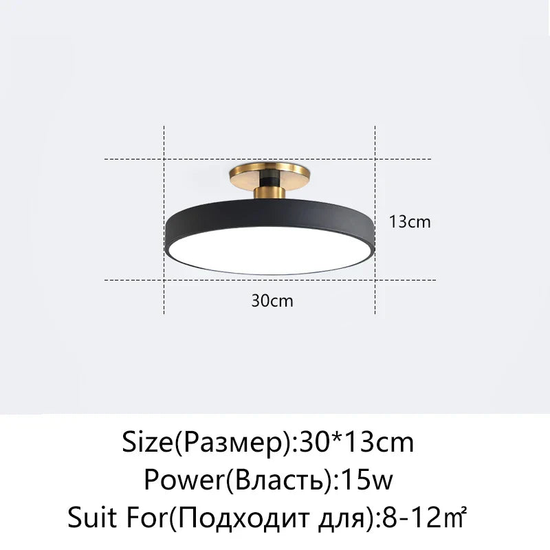 Lámpara de techo LED DecorBites™ para sala de estar, estudio, dormitorio infantil, iluminación interior