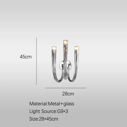 DecorBites™ Glass Tube Dining Chandelier Modern Lamps