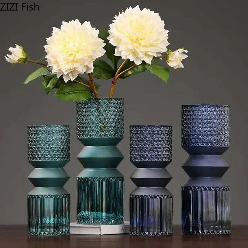 Jarrón de cristal transparente DecorBites™ para arreglos florales hidropónicos