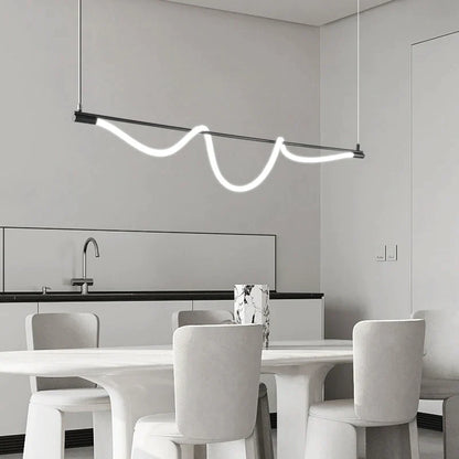 DecorBites™ LED Chandelier: Modern Dining Room & Living Room Light, Bedroom & Bar Table Lamp