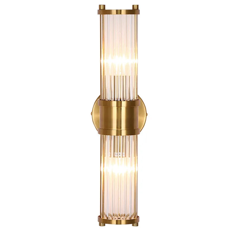 DecorBites™ Glass Rod Wall Sconce Vanity Lights - Up/Down Wall Mounted Lamps