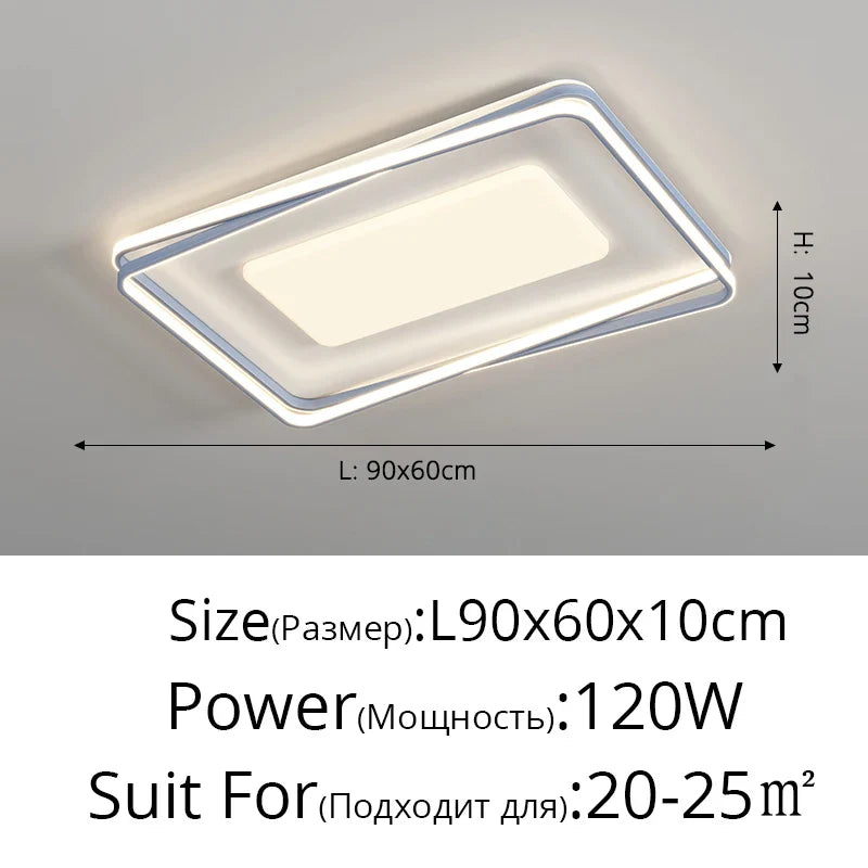 ثريا أكريليك DecorBites™: إضاءة داخلية بسيطة لغرفة المعيشة وغرفة النوم والمطبخ