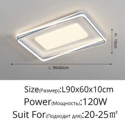 ثريا أكريليك DecorBites™: إضاءة داخلية بسيطة لغرفة المعيشة وغرفة النوم والمطبخ