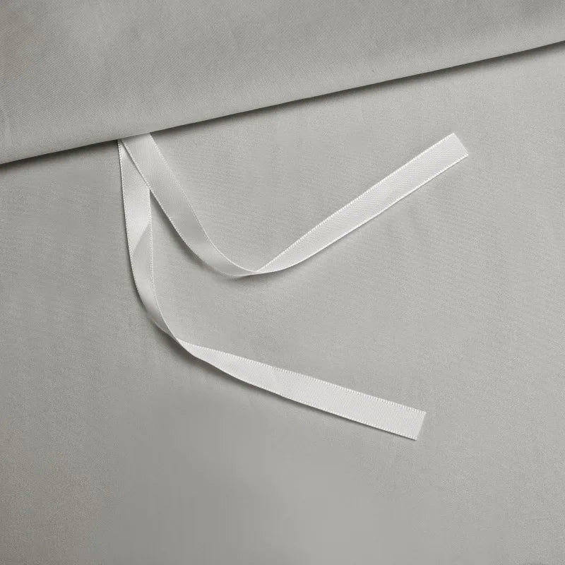 طقم مفروشات فندقية فاخرة من القطن المصري DecorBites™ 1000TC: غطاء لحاف، طقم ملاءات، أكياس وسائد